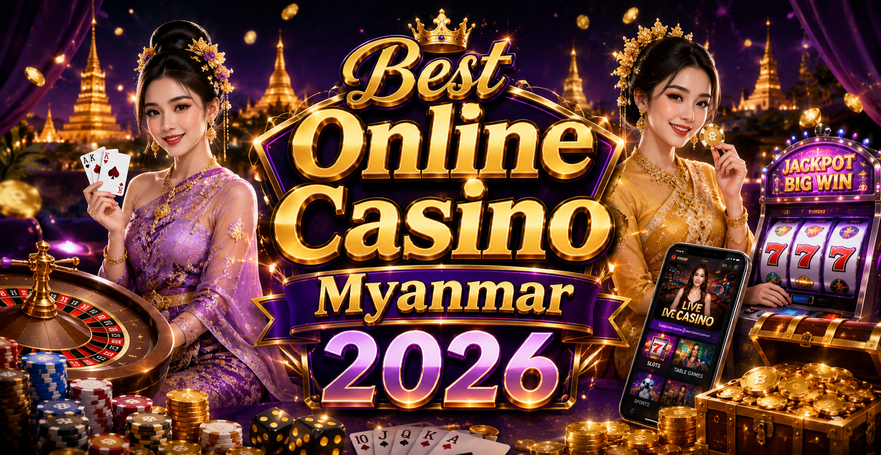 Best Online Casino Myanmar 2026 – စိတ်ချရတဲ့ အွန်လိုင်းကာစီနိုများ Guide